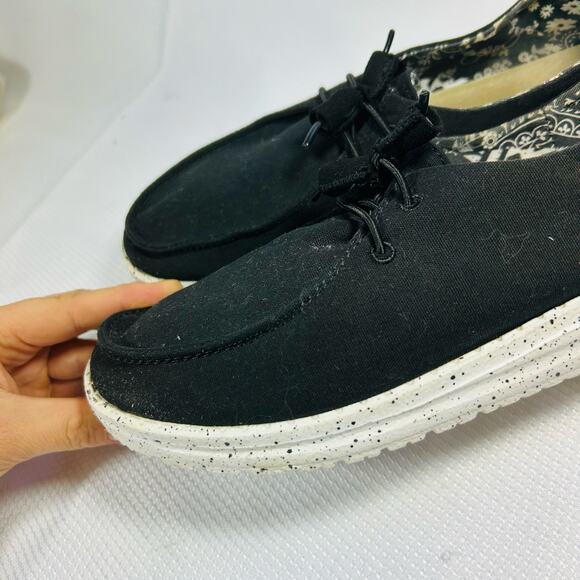 Hey Dude Wendy Stretch Canvas women’s size 7 - Picture 3 of 15